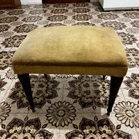 Pouf poggiapiedi vintage