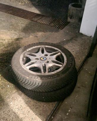 Coppia gomme invernali anteriori smart 450
