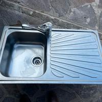 lavello acciao inox smeg