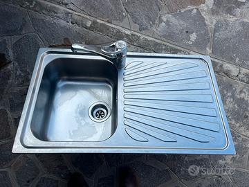 lavello acciao inox smeg