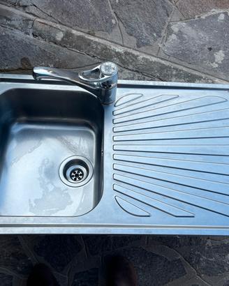lavello acciao inox smeg