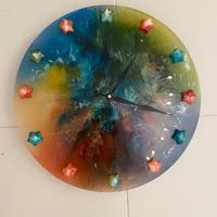 Orologio da parete in resina