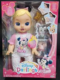 bambola interattiva con vestitino di minnie 