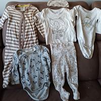 Set bimbo/a tg 4-6 mesi 68 cm n. 6 articoli
