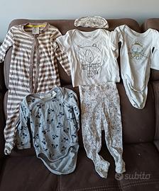 Set bimbo/a tg 4-6 mesi 68 cm n. 6 articoli