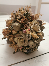 Bouquet di fiori secchi