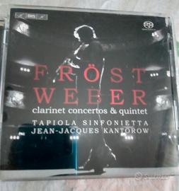 Sacd cd Weber concerti per clarinetto
