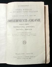 Libro vintage: Guida d’Italia del 1929.