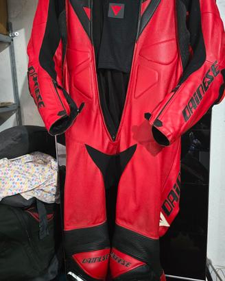 2 Tute moto intere traforate Dainese tg 50 M-tech 