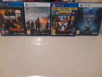 Giochi PS5 e PS4