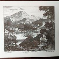 IPZS stampa d'arte Cascate di Subiaco