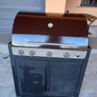 barbecue a gas