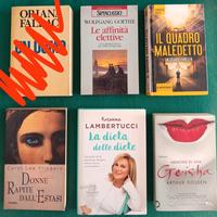 Lotto divisibile n 5 libri genere vario