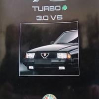 Brochure Alfa 75 in tedesco 