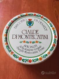 Scatola di latta Montecatini