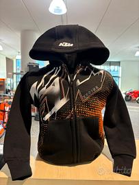 Felpa bambino logo dots hooded