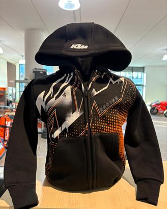Felpa bambino logo dots hooded