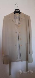 Taullier  donna Max Mara beige con puntini nero