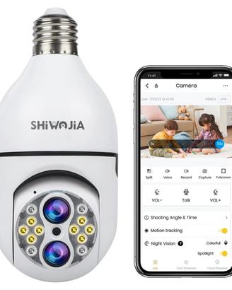 Telecamera Lampadina WIFI Esterni