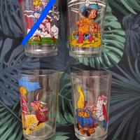 Tazze Marvel bicchieri Asterix vintage