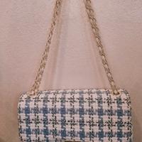 borsa in tartan nuovissima 