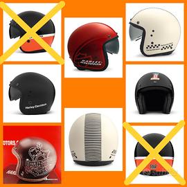 CASCO JET 3/4 HARLEY DAVIDSON