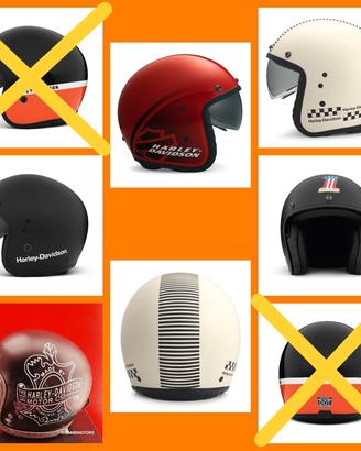 CASCO JET 3/4 HARLEY DAVIDSON