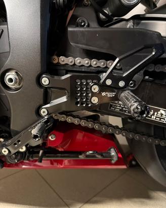 Pedane Arretrate Bonamici CBR 600 RR