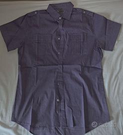 Camicia a maniche corte viola Sonny Bono taglia L
