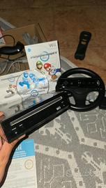 Bundle Nintendo Wii Nera - Console + Mario Kart Wi