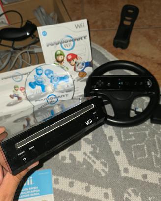 Bundle Nintendo Wii Nera - Console + Mario Kart Wi