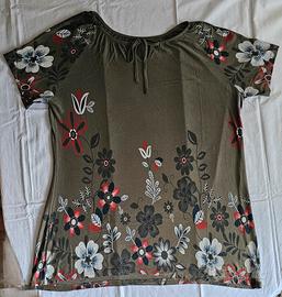 Maglia oversize manica corta