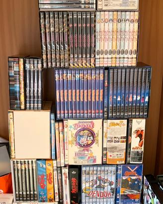 Lotto dvd anime cartoni animati