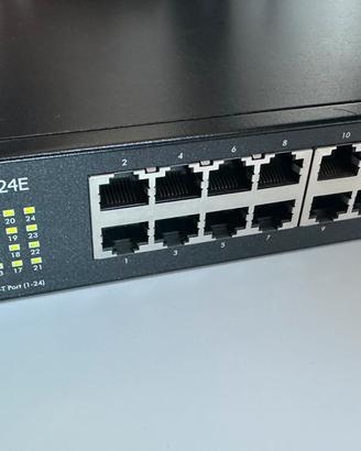 Switch Zyxel GS1900-24E gigabit +omaggio Kraun8POE