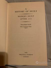 A History of Sicily Denis Mack Smith english