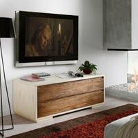 Mobile base madia porta TV moderno in legno 