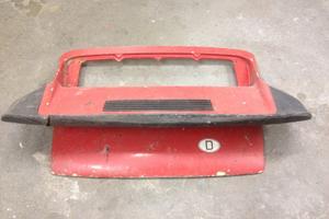 Cofano posteriore Porsche epoca
