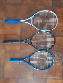 tre racchette tennis