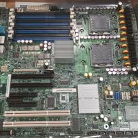 Scheda Madre Server Intel S5000PSL+processori