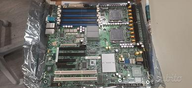 Scheda Madre Server Intel S5000PSL+processori