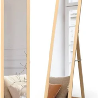 Specchio verticale da terra con cornice