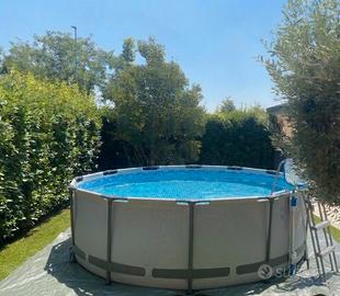 Piscina 366x100 bestway filtro a sabbia 10000 lt/h