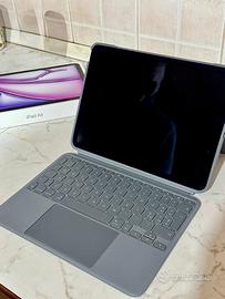 iPad Air 11 M3 Viola Lilla + Tastiera Logitech