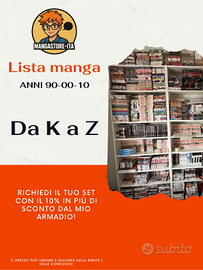 Lotto Manga vari - Entra nel profilo - pt.2