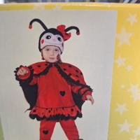 vestito di carnevale da coccinella