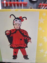 vestito di carnevale da coccinella