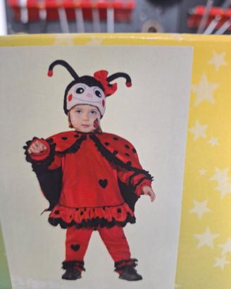 vestito di carnevale da coccinella