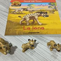 Collezione animali savana con fascicoli De Agostin