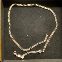 Collana grumetta in argento massiccio