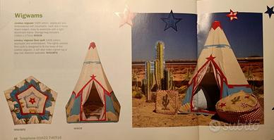 Tende inglesi in puro cotone per bambini